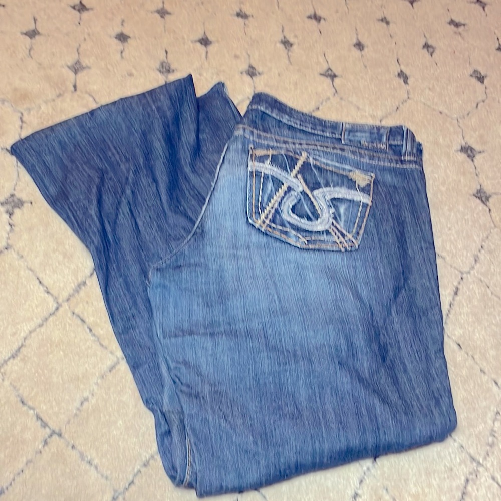 Big star sz 36 short dark wash jeans